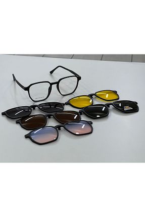 عینک آفتابی مشکی زنانه 51 pnr - کد 925011275