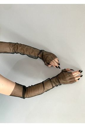 دستکش مشکی زنانه پلی استر VENÜS MODA by Pınar - کد 306014128
