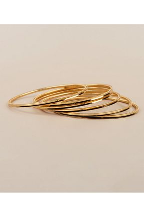 النگو زرد زنانه 22 عیار EK ACCESSORY - کد 925035699