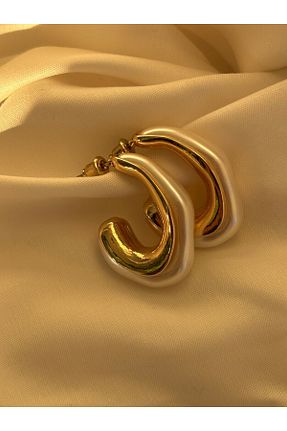 گوشواره استیل (فولاد) زنانه استیل ضد زنگ luvela - کد 925030116