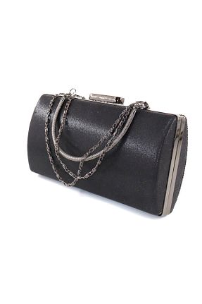 کیف مجلسی مشکی زنانه پارچه ای KEEBA - کد 925058852