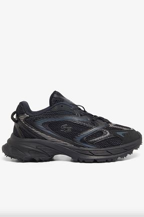 کفش اسنیکر مشکی مردانه بند دار Lacoste - کد 925055505