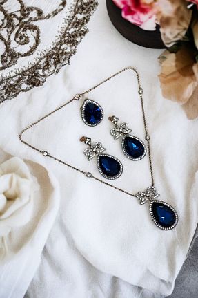 ست جواهر رنگی زنانه 3 تایی FAYRA ACCESSORIES - کد 925715304