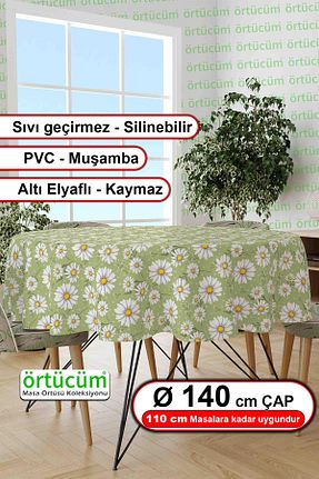 رومیزی سبز نایلون Örtücüm - کد 925714870