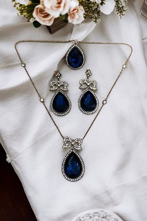 ست جواهر رنگی زنانه 3 تایی FAYRA ACCESSORIES - کد 925715304