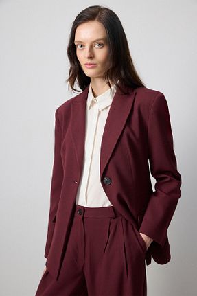 ست بالاتنه و پائین تنه حجاب زرشکی زنانه نیمه فیت Touche Prive - کد 925063873