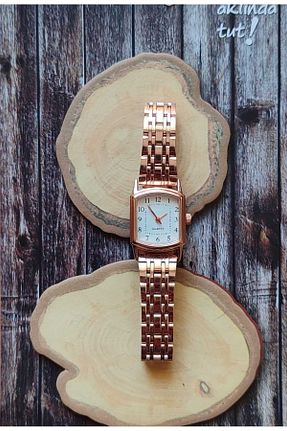 ساعت مچی طلائی زنانه 20-25 میلی متر QUARTZ - کد 289779466