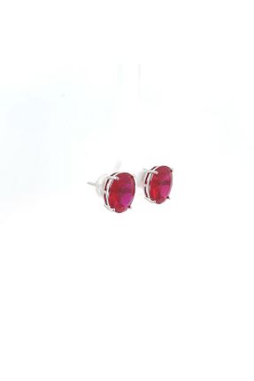 گوشواره نقره قرمز زنانه 925 عیار SÜKSE JEWELRY - کد 776937822