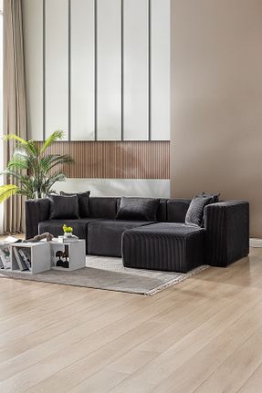 کاناپه طوسی مخمل GOOD NİGHT - کد 925080934