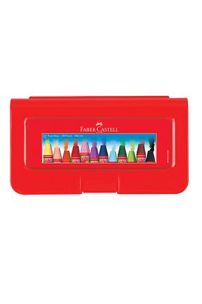 رنگ پاستل قرمز Faber Castell - کد 2771619