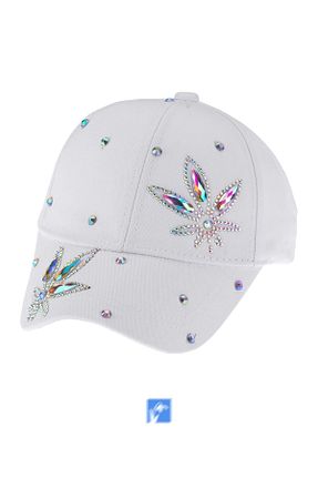 کلاه سفید زنانه Kardelen Butik Denizli - کد 922491854