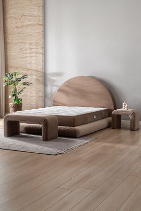 تختخواب جک دار بژ دو نفره GOOD NİGHT - کد 925085349