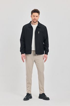 کاپشن مشکی مردانه رگولار TREND KOMBİN - کد 925086947