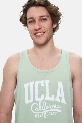 تیشرت طوسی مردانه اورسایز Ucla - کد 925105750