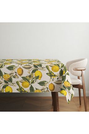 رومیزی زرد کتان Meine Home - کد 922471896