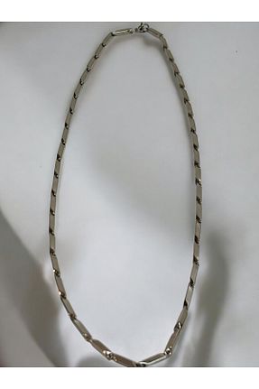 گردنبند جواهر طوسی زنانه استیل ضد زنگ stainless steell - کد 925069192