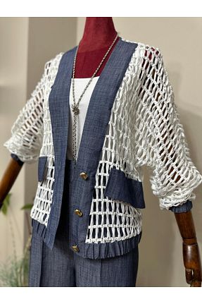 بلوز نباتی زنانه ساده Miarte Neri - کد 925128414