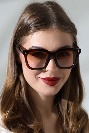 عینک آفتابی قهوه ای زنانه 53 Lozzo - کد 925133025