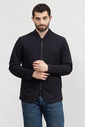 کت سرمه ای مردانه پلی آمید Emporio Armani - کد 665546437