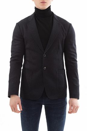 کت مشکی مردانه Blazer Emporio Armani - کد 92241571