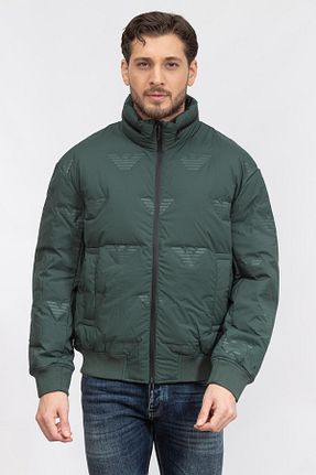 کاپشن سبز مردانه پلی استر Emporio Armani - کد 453225809