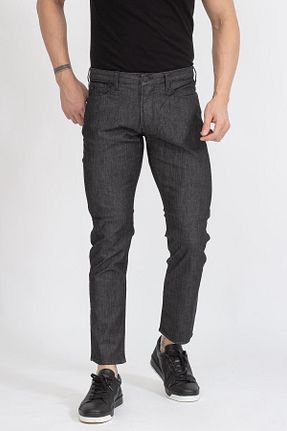 شلوار جین مشکی مردانه پاچه ساده Emporio Armani - کد 635724084