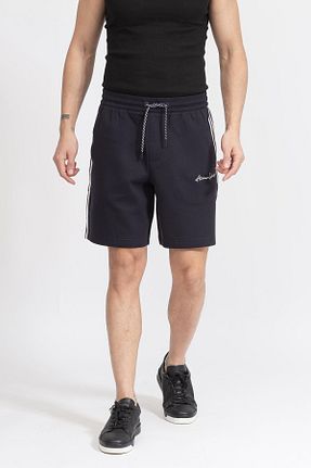 شلوارک و برمودا سرمه ای مردانه Relaxed Armani Exchange - کد 856033052