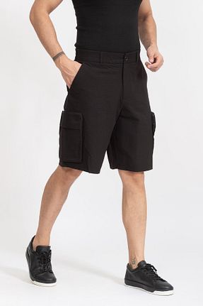 شلوارک و برمودا مشکی مردانه پلی استر Armani Exchange - کد 873705496