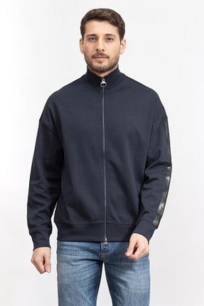 سوئیشرت سرمه ای مردانه ساده Armani Exchange - کد 784223828