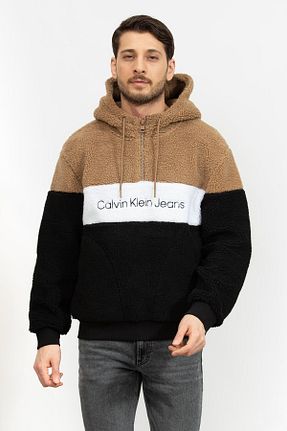 سوئیشرت مشکی مردانه رنگی Calvin Klein - کد 874745278