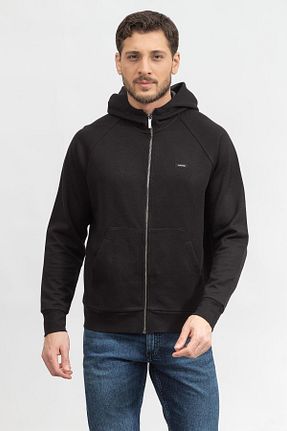 سوئیشرت مشکی مردانه ساده Calvin Klein - کد 742775298