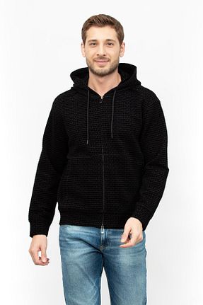 سوئیشرت مشکی مردانه ساده Emporio Armani - کد 857777518