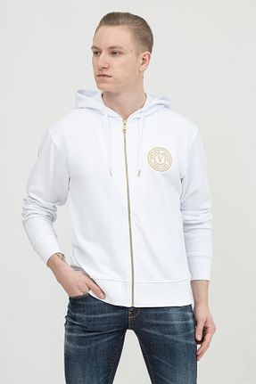 سوئیشرت سفید مردانه ساده VERSACE JEANS COUTURE - کد 262083146