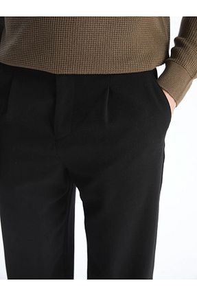شلوار مشکی مردانه مخلوط ویسکون LC Waikiki - کد 925220706