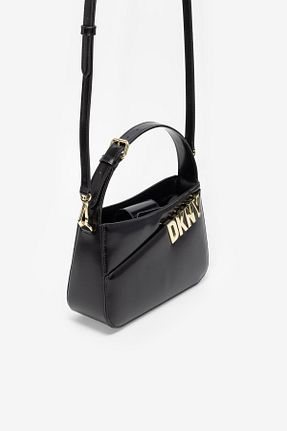 کیف دوشی مشکی زنانه چرم مصنوعی Dkny - کد 877444245