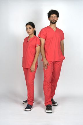 لباس کار صورتی SEZA TEKSTİL - کد 925224550