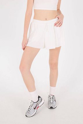 شلوارک و برمودا سفید زنانه فاق بلند Addax - کد 831862855