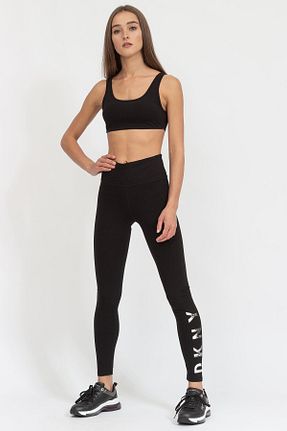 ساق شلواری مشکی زنانه پنبه ای Dkny - کد 873699314