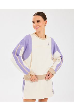 سوئیشرت اسپرت سفید زنانه رگولار Skechers - کد 921298636