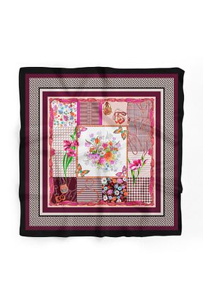 دستمال گردن قرمز زنانه پلی استر D scarf - کد 924639055