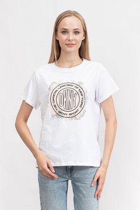 پلیور سفید زنانه ساده Dkny - کد 891781508