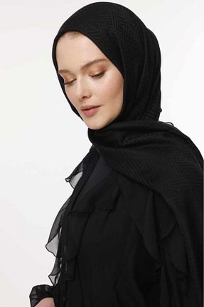 روسری مشکی پنبه ای VALORSCARF - کد 925286212