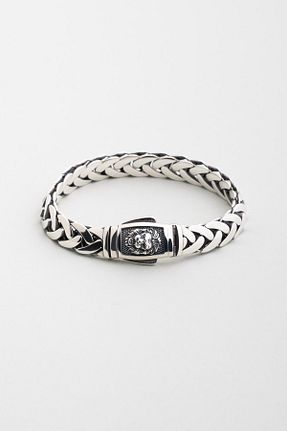 دستبند نقره متالیک مردانه 925 عیار So Chic - کد 925286505