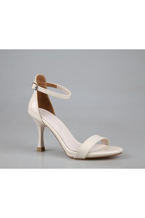 کفش پاشنه بلند کلاسیک بژ زنانه پاشنه نازک MİSS PARK MODA - کد 925316387