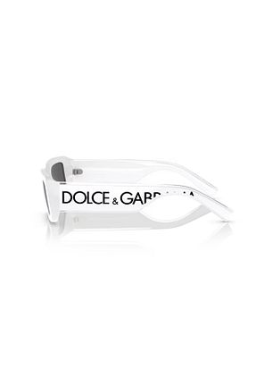عینک آفتابی سفید زنانه UV400 Dolce&Gabbana - کد 748666108
