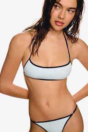 مایو آبی زنانه پلی آمید Bershka - کد 925326744