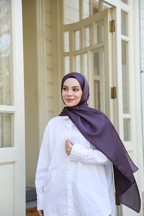 شال بنفش زنانه Hint İpek - کد 925324662
