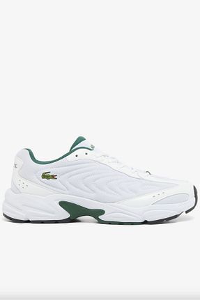 کفش اسنیکر سفید مردانه بند دار Lacoste - کد 925351554