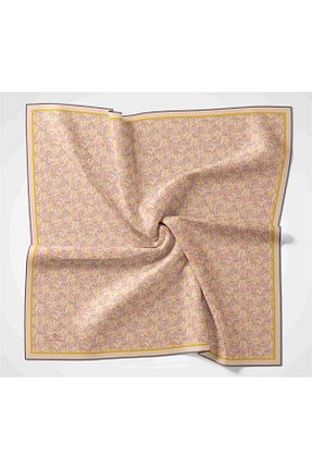 روسری طوسی پنبه ای Silk Home - کد 855990840