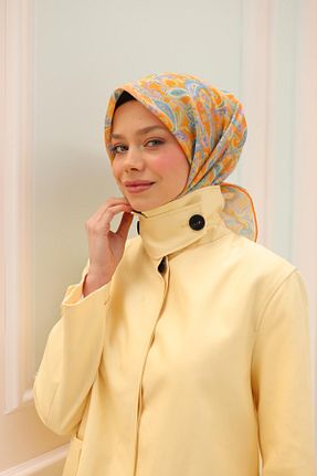 روسری رنگی پنبه ای Silk Home - کد 906021737